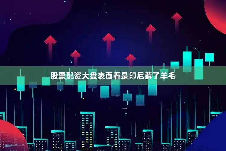 股票配资大盘表面看是印尼薅了羊毛