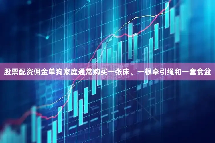 股票配资佣金单狗家庭通常购买一张床、一根牵引绳和一套食盆